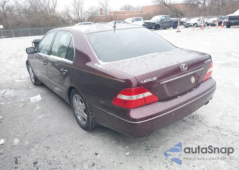 2004 Lexus Ls 430 z USA, uszkodzony, nr VIN JTHBN36F040149214
